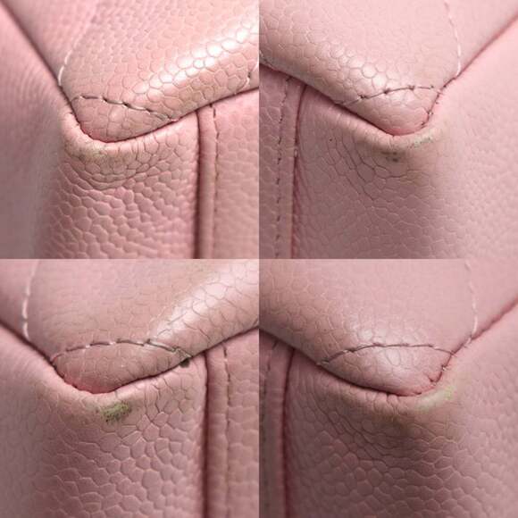 CHANEL Pink Caviar Leather Tote Bag - Picture 9 of 9